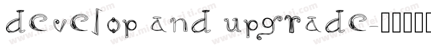 develop and upgrade字体转换